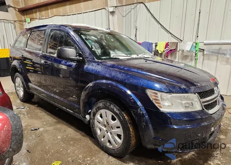 2017 Dodge Journey Se z USA, uszkodzony, nr VIN 3C4PDCAB7HT593925